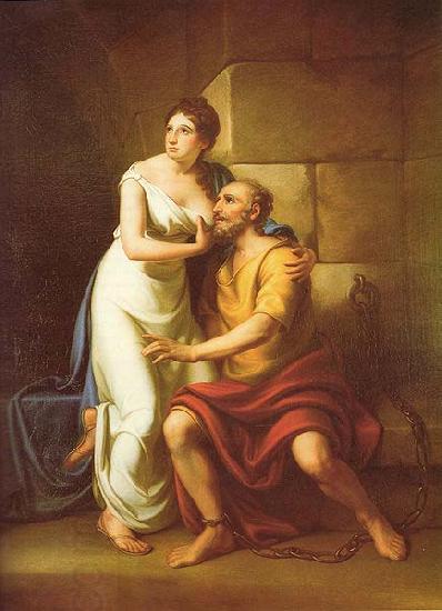 Rembrandt Peale The Roman Daughter China oil painting art